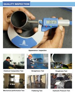 high precision steel pipe cold drawn seamless tube for diesel engine