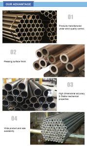 high precision steel pipe cold drawn seamless tube for diesel engine