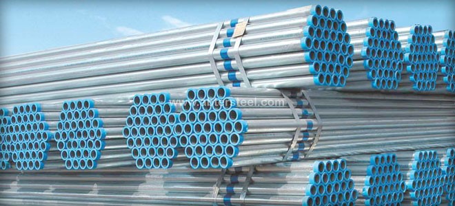 galvanized steel pipeline