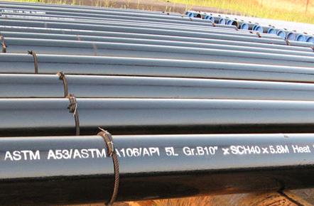 tubos de aço de GrB ASTM a53