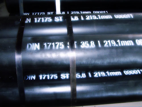 DIN17175 tubi di acciaio senza