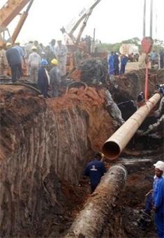 Sırbistan'daki Petrol Boru Hattı