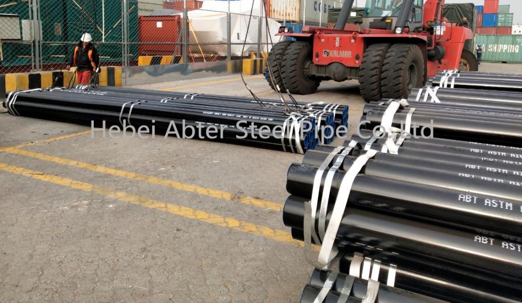 Project - abter steel pipe manufacturer, natural gas casing and tubing ...
