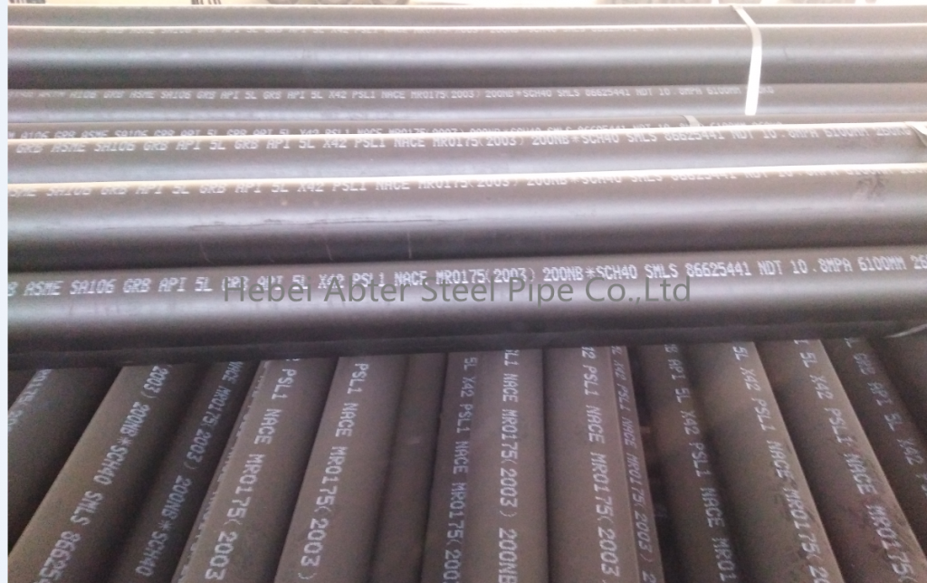 Project - abter steel pipe manufacturer, natural gas casing and tubing ...