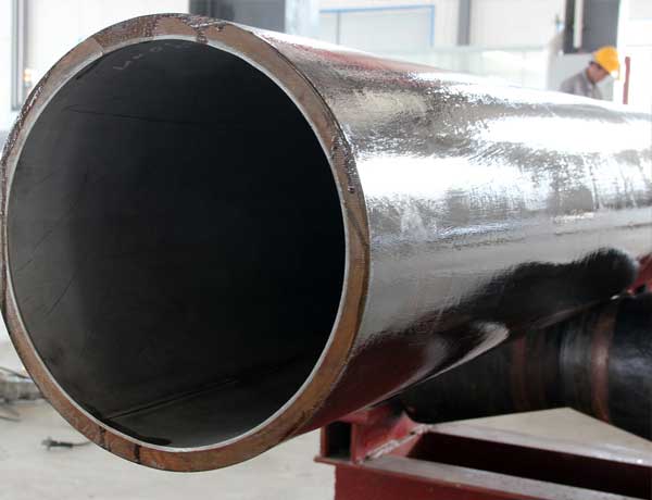 dimensão do tubo revestido mecânico
